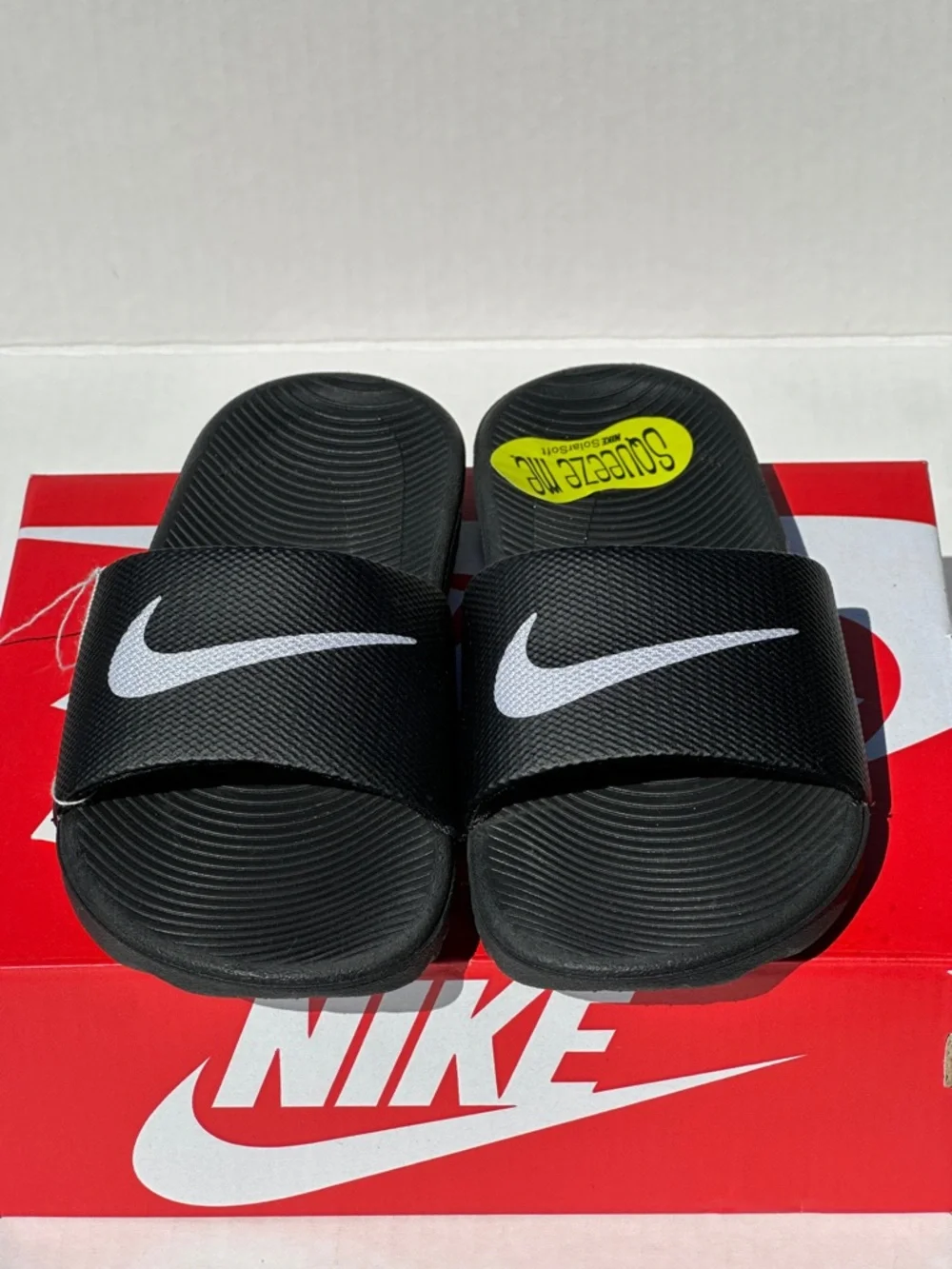 Nike Unisex Kawa Slide Sandal Flip Flop - Youth Kids 13C and 2Y